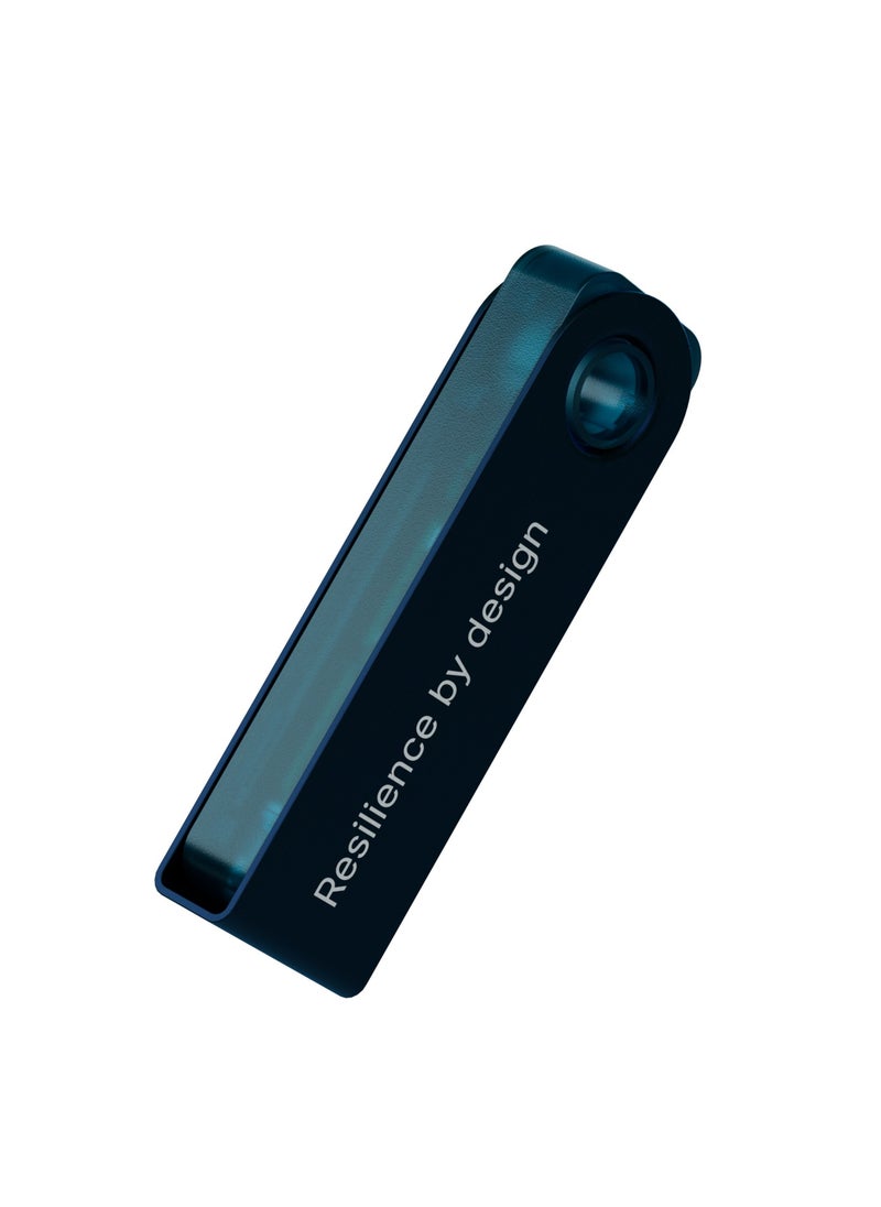 Ledger - Nano S Plus Hardware Wallet | Safest Crypto & NFT Cold Storage, OLED Screen, Type-C Connectivity, 5000+ Coins Supported, for Android, MacOS & Windows - Sapphire Blue - Image 1
