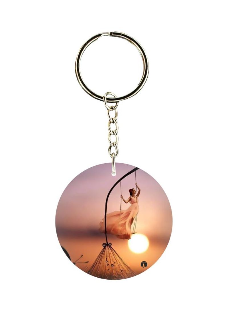 RKN Double Side Printed Keychain