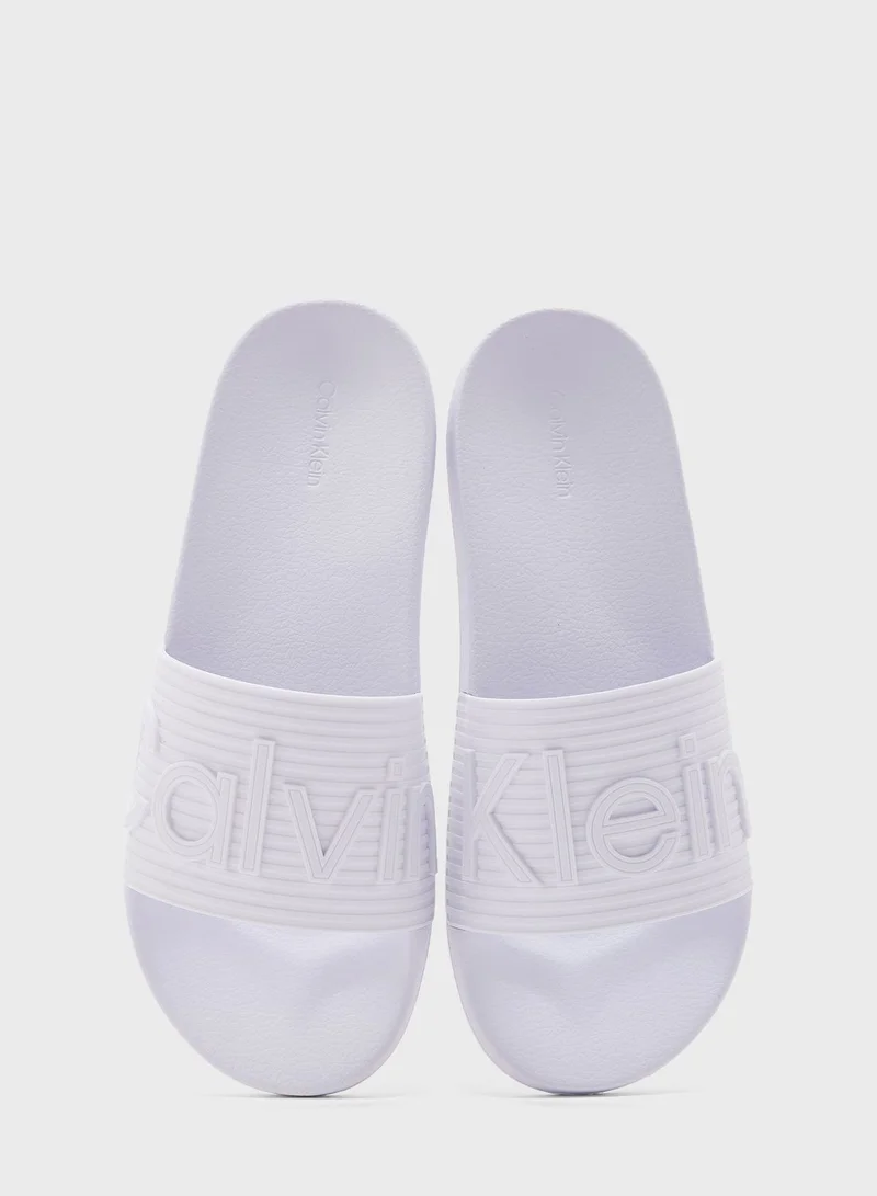 CALVIN KLEIN Logo Slides