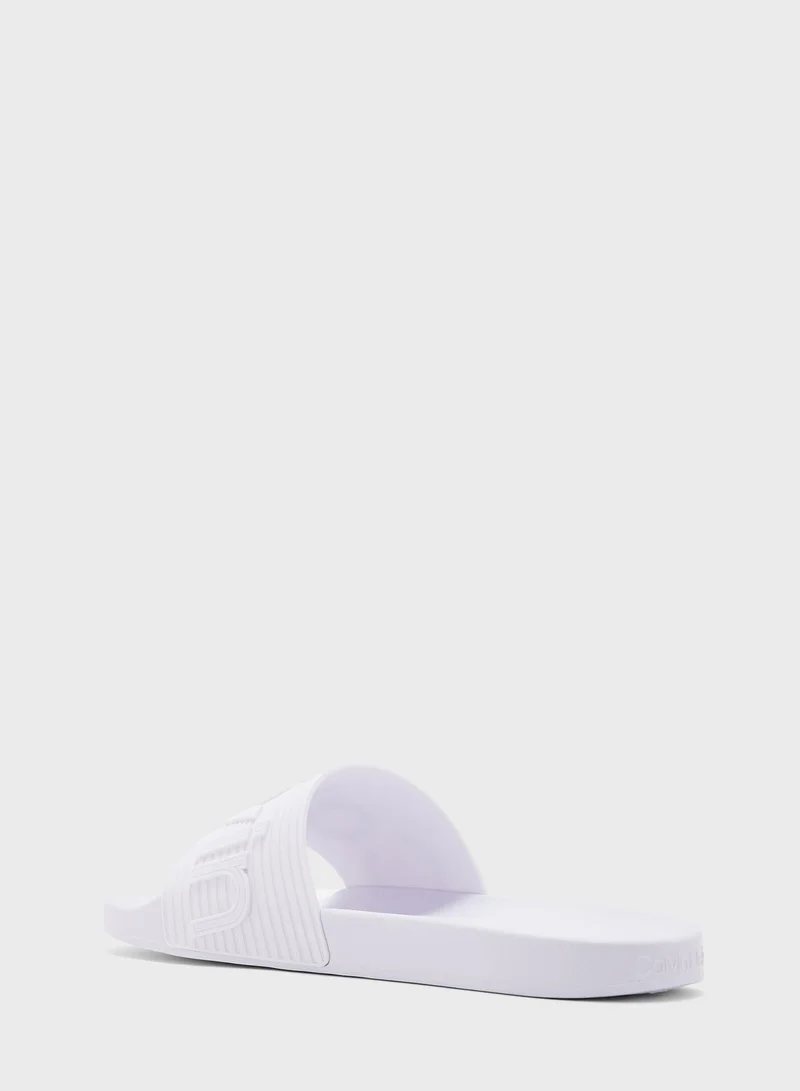 CALVIN KLEIN Logo Slides