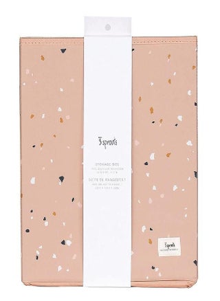3 Sprouts Recycled Fabric Storage Cube Box Container Organizer - Clay Terrazzo - pzsku/Z15501F659F519BFEF936Z/45/_/1692873480/71543293-ffab-4962-9ab5-ebf4d2fe6200