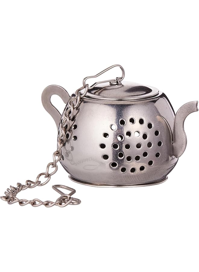 S-TOP Stainless Steel Tea Infuser Tea Leaf Filter Herbal Strainer Tea Bag Spice Soup Cooking Infuser - Image 1