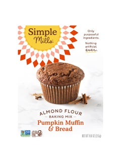 Simple Mills Simple Mills, Almond Flour Baking Mix, Pumpkin Muffin & Bread, 9 oz (255 g)  - Image 1