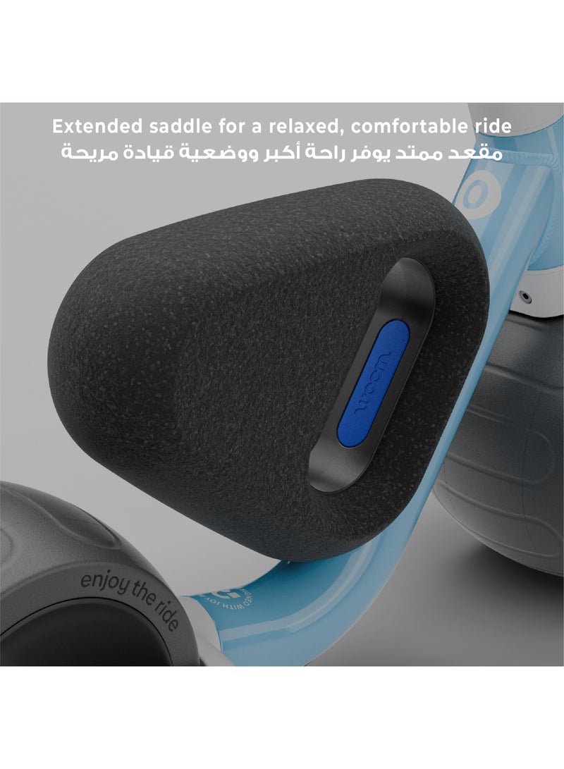 Woom WOW Self-Balancing, Balance Bike, Bicycle for Toddlers, Self-Centering Steering & Easy-Carry, 9–36 months (28–40 in), Dreamy Sky - Image 5