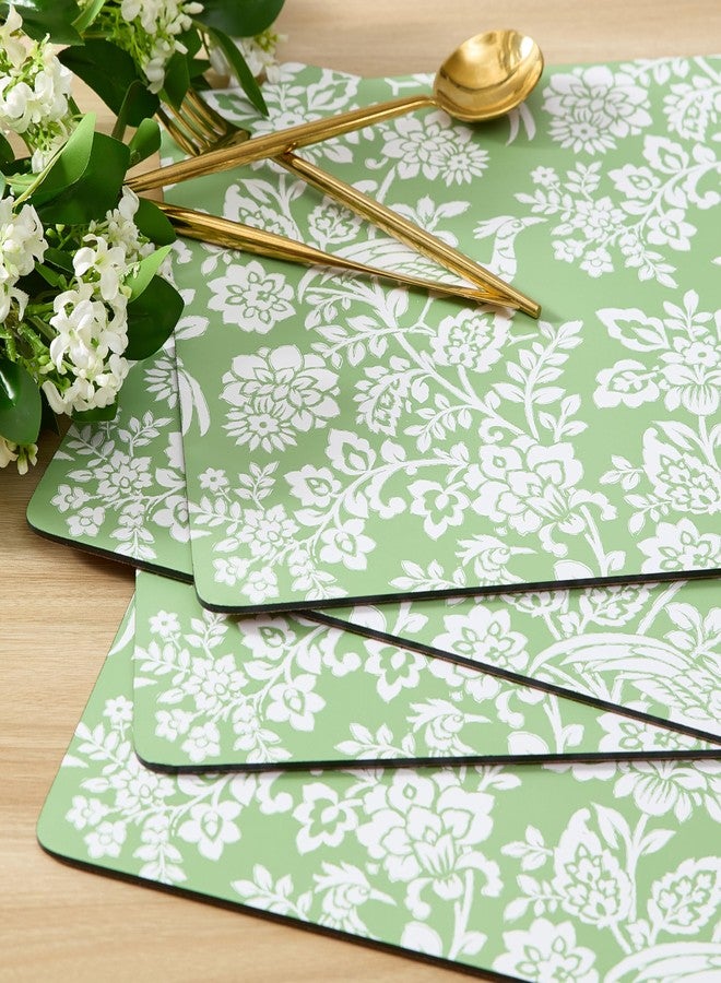 Laura Ashley Cork Placemats 16 x 12-inch for Kitchen and Dining Tables, Heat Resistant, Durable, Easy Clean, Set of 4, Adain Palace - Image 4