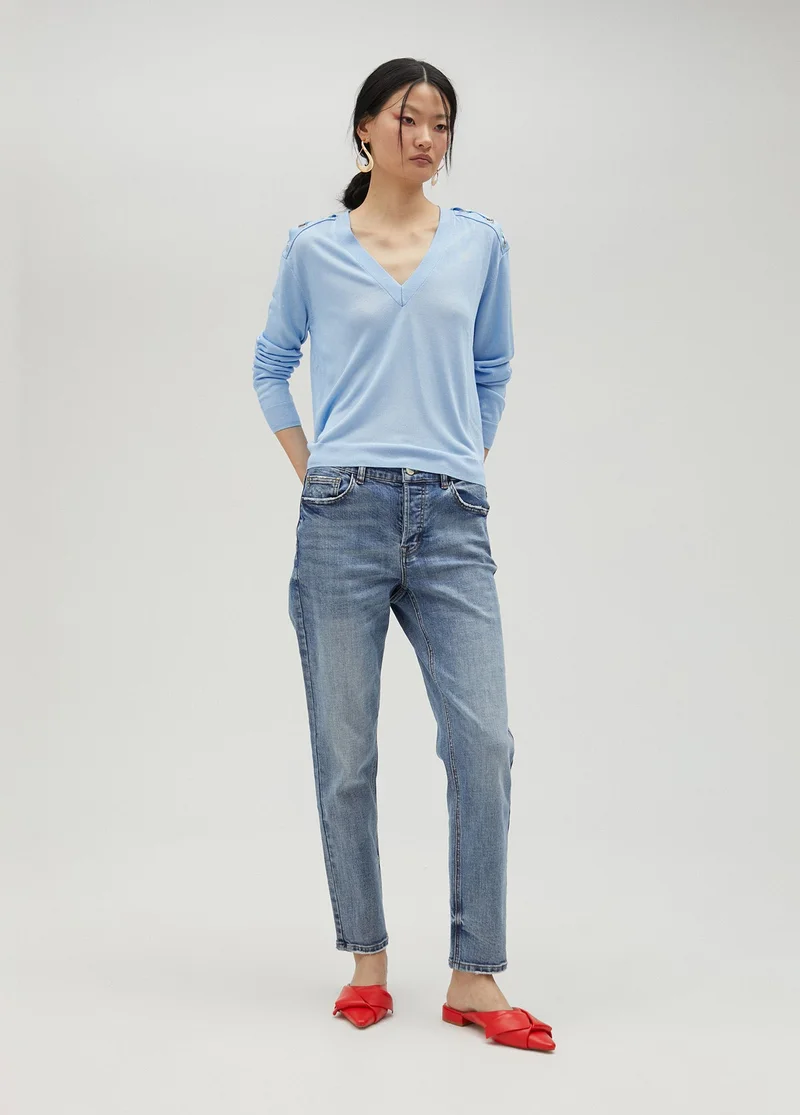 Lola Casademunt Sweater with shoulder detail