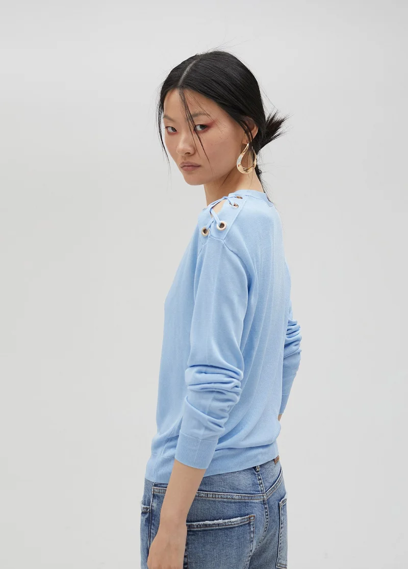 Lola Casademunt Sweater with shoulder detail