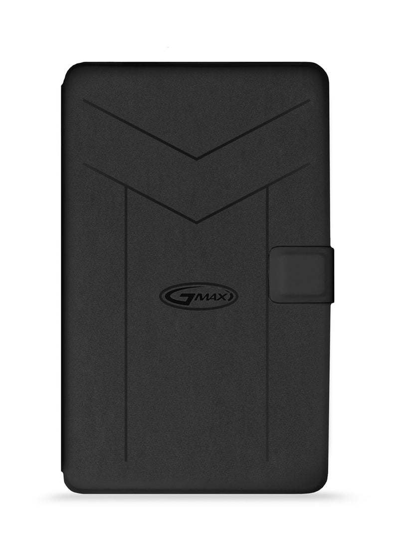 GMAX غطاء فليب ذكي من جلد PU الفاخر مع خاصية النوم التلقائي والاستيقاظ لجهاز Honor Pad X8a بحجم 11 بوصة 2024 - أسود - Image 2