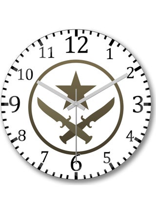 Print Shop Csgo Terrorist Wall Clock Curved Real Glass - pzsku/Z155094A83682F96BBD77Z/45/_/1728051906/e3a39f2d-8313-49db-8728-43ca53b0dfef