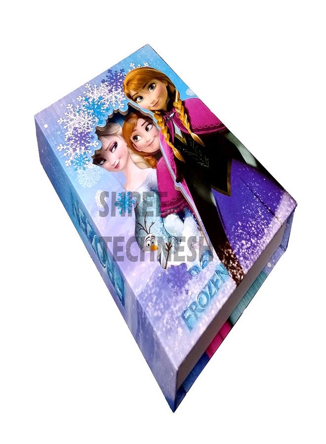 SHREE TECHNESH® Freezing Angel Design Personal Lock Diary with Fish Gel Pen for Girls - Image 2