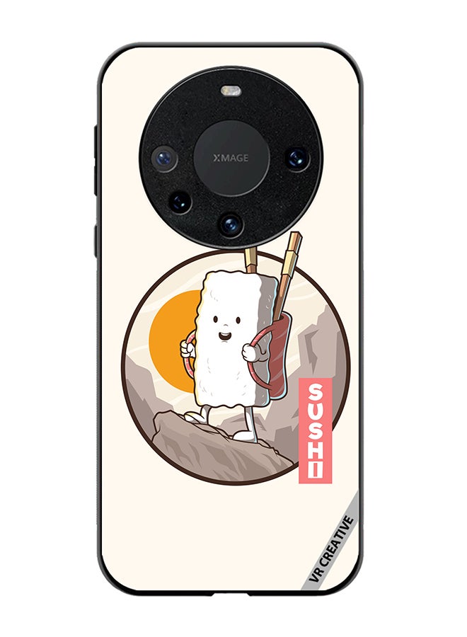 VR CREATIVE Protective Case Cover For Huawei Mate 60 Travel Sushi Design Multicolour - Image 1