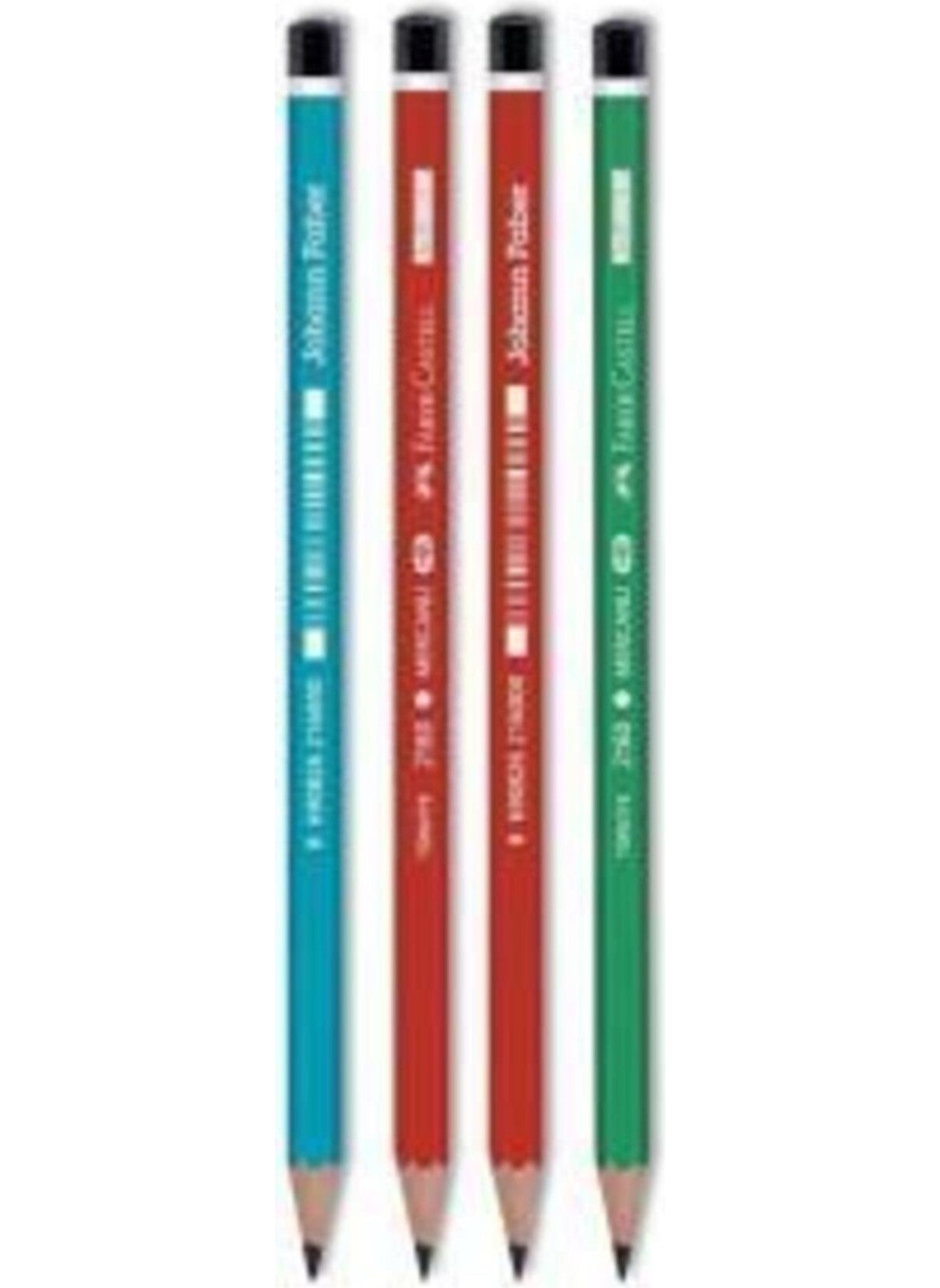FABER-CASTELL - Faber Castell Coral Pencil 4 Pieces - Image 1
