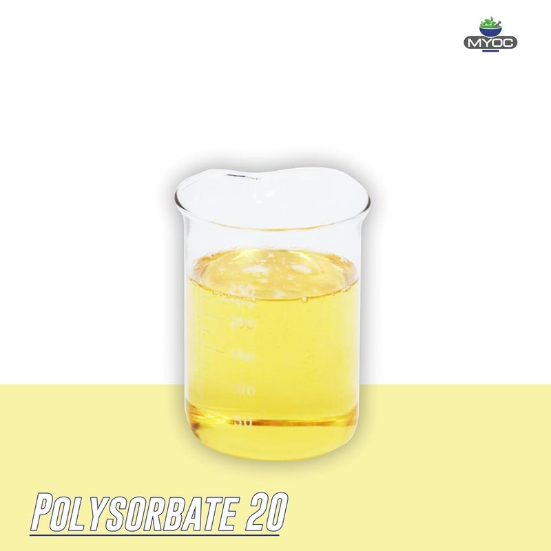 Myoc MYOC Pure Polysorbate 201 L Polysorbate 20 for Makeup Moisturizing Cream Lotion Industrial Cosmetic Application Skin Hair Care Product Polysorbate 20 Bulk - Image 3
