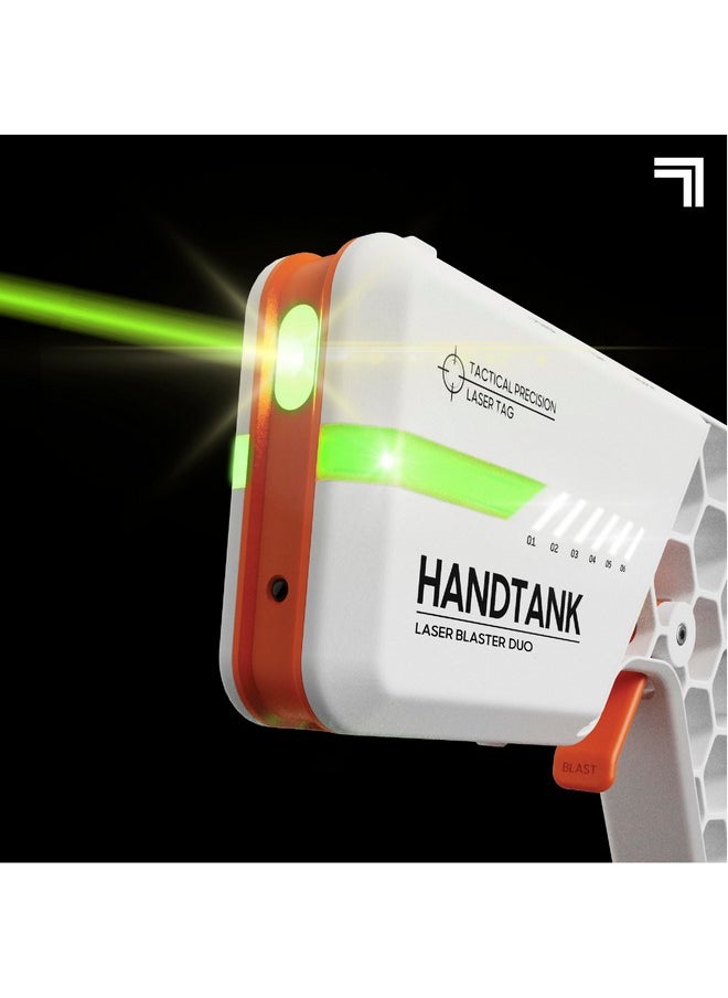 Sharper Image ® Laser Tag Blaster Set - 4-Pack With Lights & Sounds, 110-Ft Range, 7 Team Colors, Dual Firing Modes| Indoor & Outdoor Game For Kids Teens Adults| Electronic Toy Gift| No Vests Needed  - Image 2