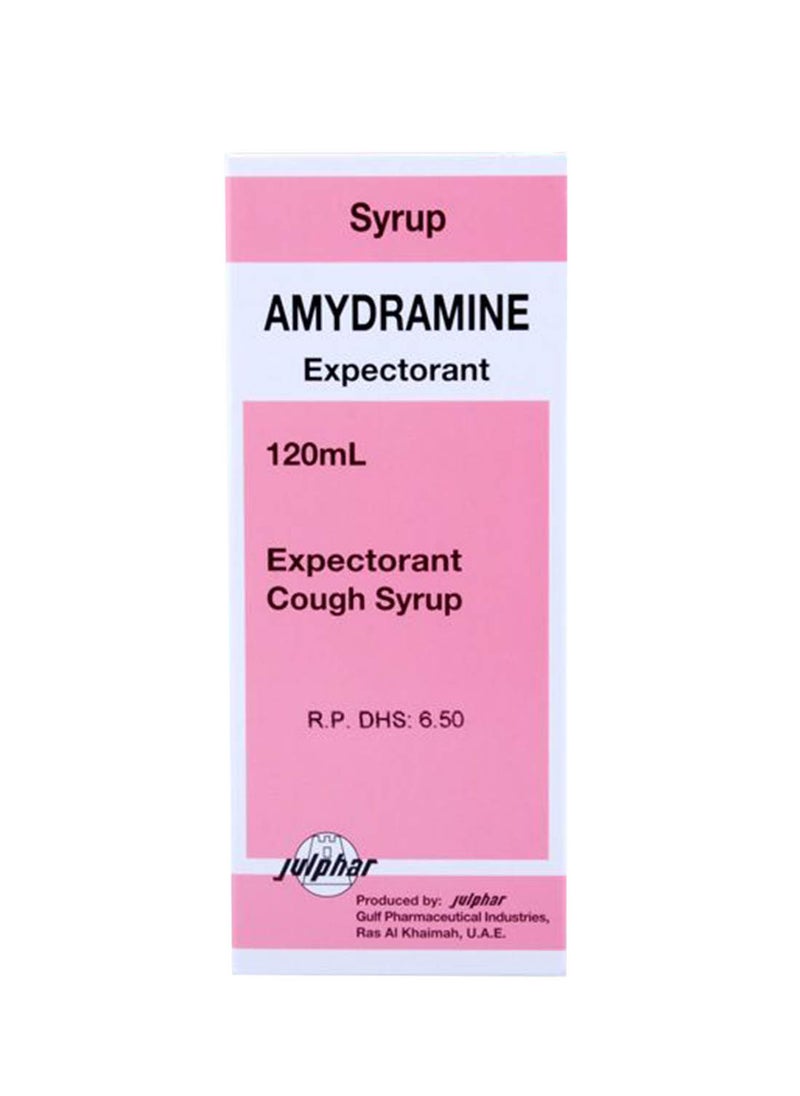 AMYDRAMINE - Expectorant Syrup 120Ml Bottle - Image 1