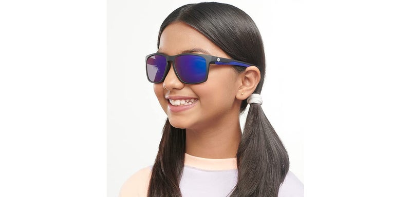 Hooper 100% UV Protected | Full Rim Square Kids Sunglasses | For Boys & Girls (Age 8-12 yrs) | HP S14908L - Image 4