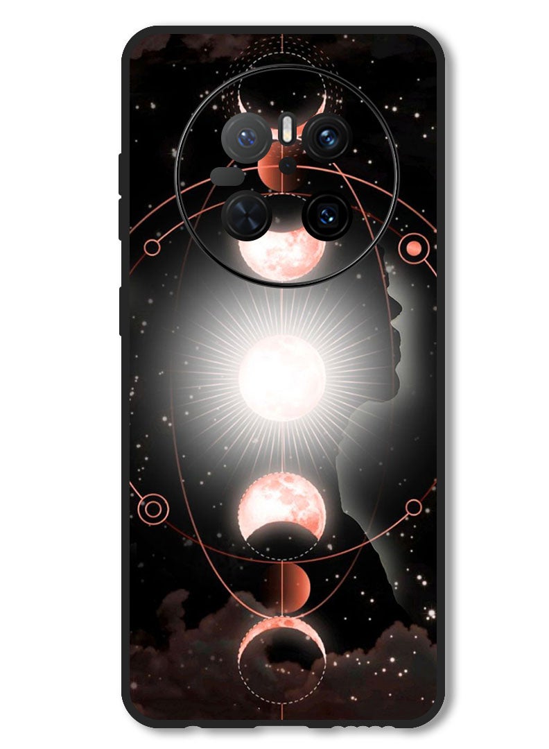 Theodor Case Compatible with Huawei Mate 70 Protection Shockproof Bumper Cover Galaxy - Image 1