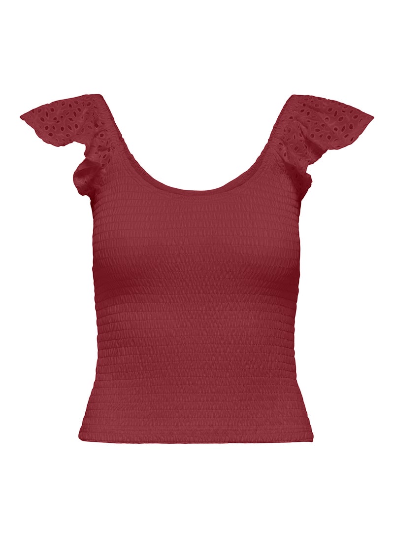 ONLY Women Butterfly Sleeves Top - Image 1