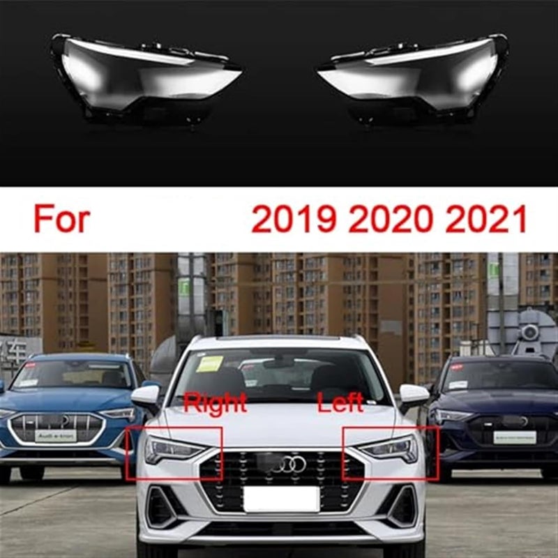 Wivplex Car Headlight Shell Cover for Q3 2019-2021 - Image 4