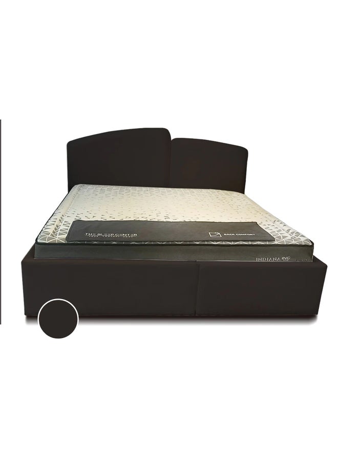 BACK COMFORT Isabella Luxury Bed – Custom-Made Solid Wood Elegance with Premium Finish and Tailored Design - 150×200×145 