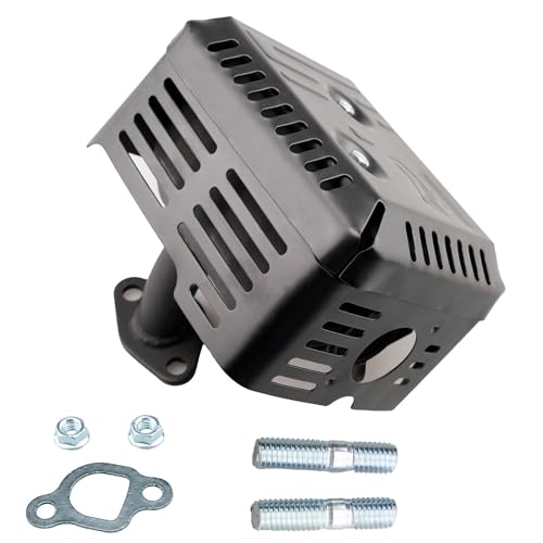 HZ Muffler Kit for Honda GX120 GX160 GX200 Engine Harbor Freight 212 173 Lifan Rato Go Kart Generac Champion 163cc 196cc 208cc Engine - Image 1