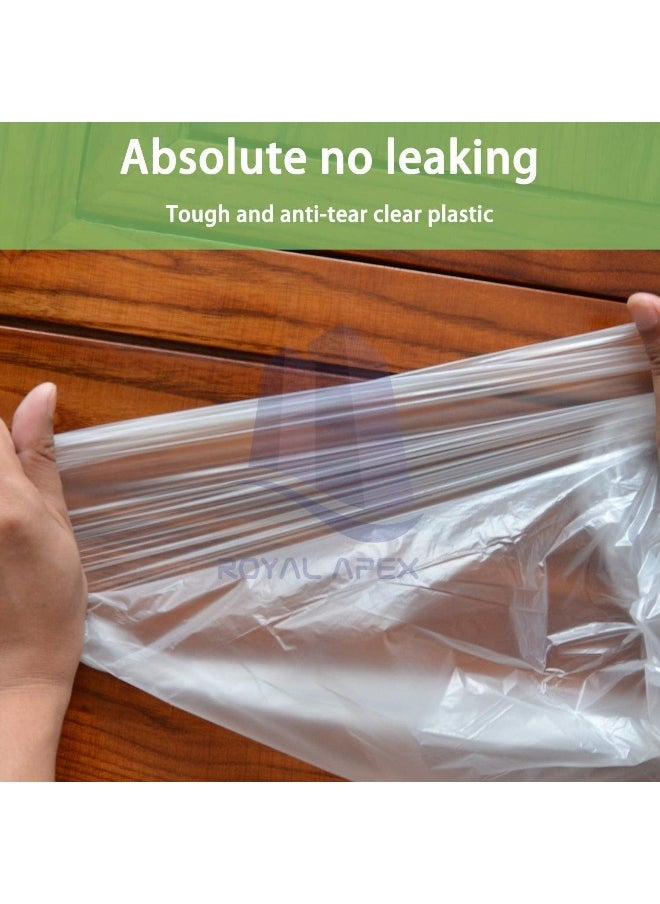 Biella Waterproof Anti-Dust 6Micron Plastic Drop Cloths Sheet Furniture Cover, Disposable Tarp For Painting For Couch (4X5M)  - Image 4