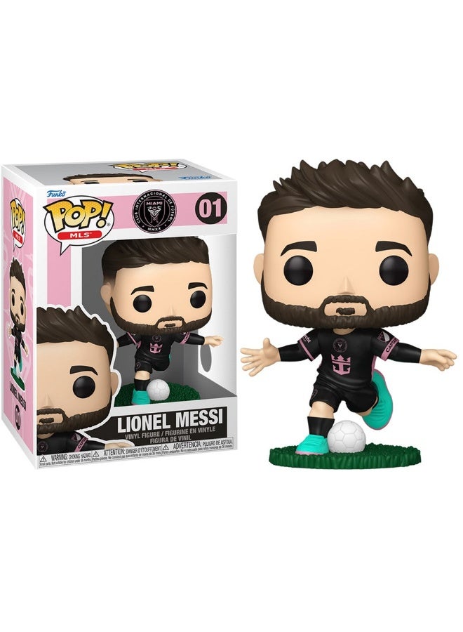 Funko Pop! Football: Inter Miami Lionel Messi (away) Vinyl Figure - Image 2