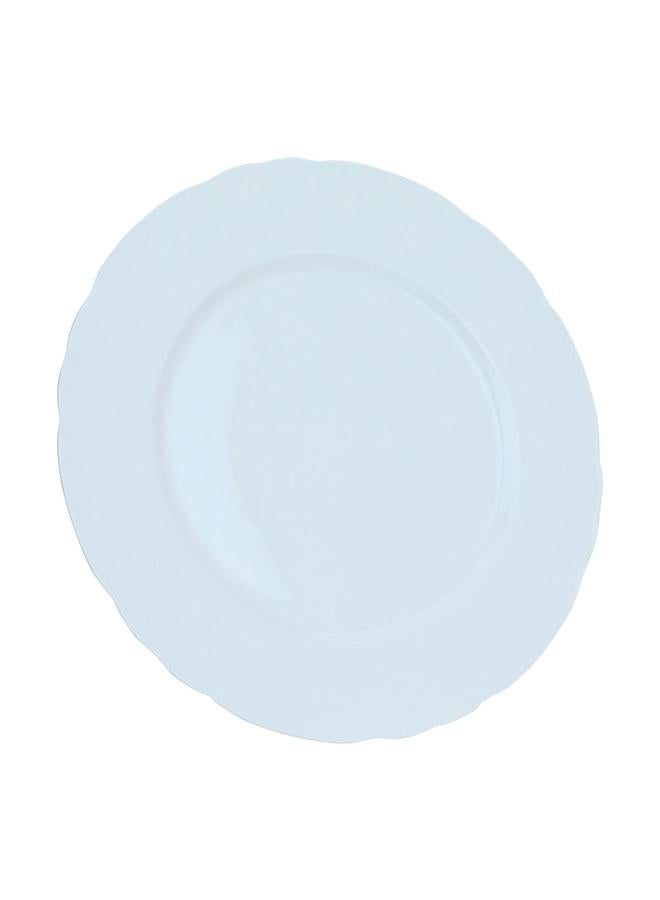 Alsaif Porcelain Serving Plate 12 Inches Round White - Image 2