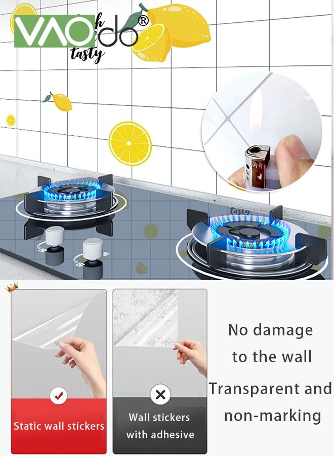 VAOdo Kitchen Wall Stickers Kitchen Dining Room Wall Decals Wall Art Kitchen Utensil Decorations Wall Decor for Home Office School Coffee Shop Sober Color Matching 400*60CM - Image 5