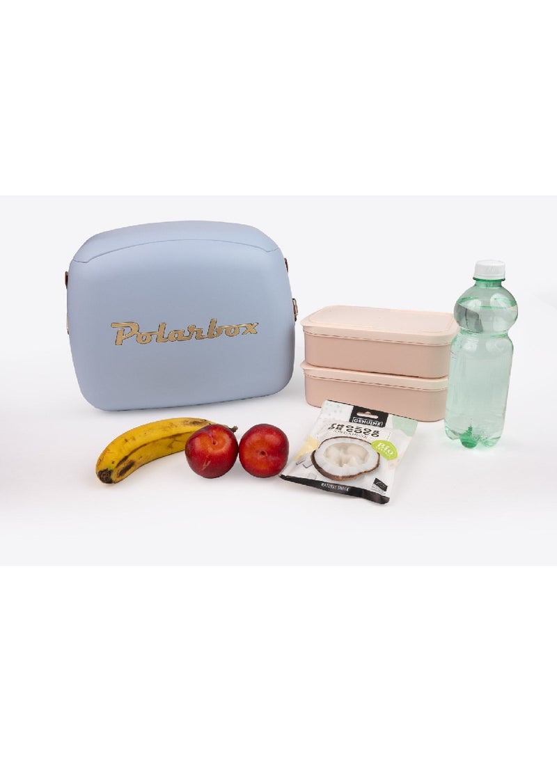 Polarbox 6 Liters Urban Cooler Bag with 2 Containers Matcha Bruma Gold| Lunch Box | thermal cooler box | Ice Box, PB- 9346 - Image 5