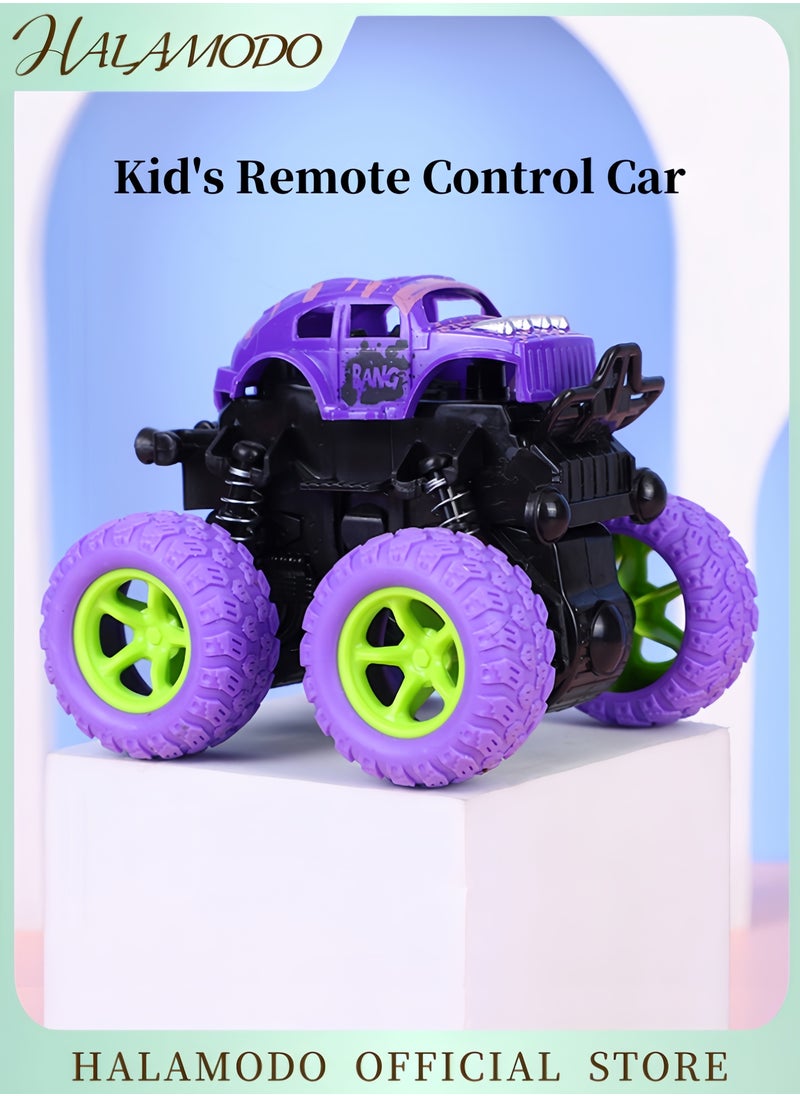 HALAMODO Kid's Remote Control Car Double-Sided Driving 360-degree Flips Rotating Car Toy Fast Stunt RC Cars as Birthday Gifts for Boys and Girls Aged 6-10 Year Old  - Image 1