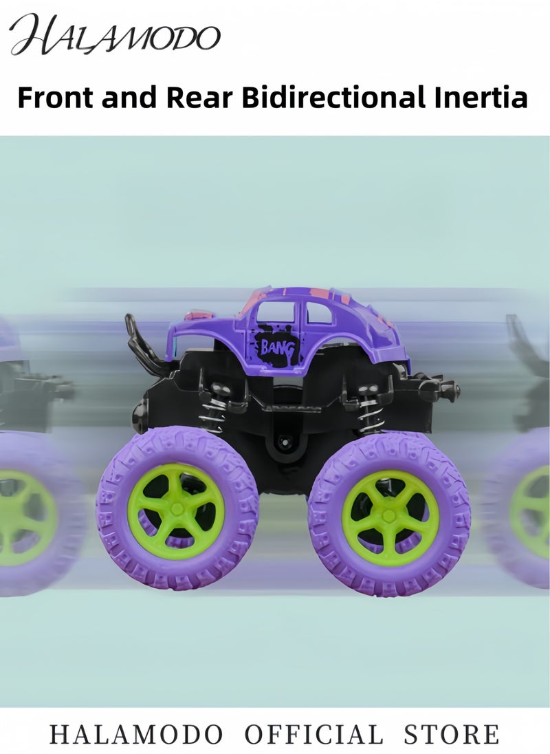 HALAMODO Kid's Remote Control Car Double-Sided Driving 360-degree Flips Rotating Car Toy Fast Stunt RC Cars as Birthday Gifts for Boys and Girls Aged 6-10 Year Old  - Image 3