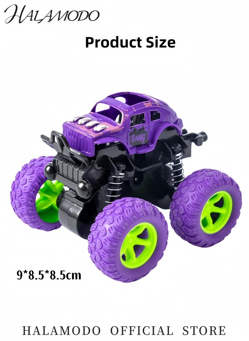 HALAMODO Kid's Remote Control Car Double-Sided Driving 360-degree Flips Rotating Car Toy Fast Stunt RC Cars as Birthday Gifts for Boys and Girls Aged 6-10 Year Old  - Image 5