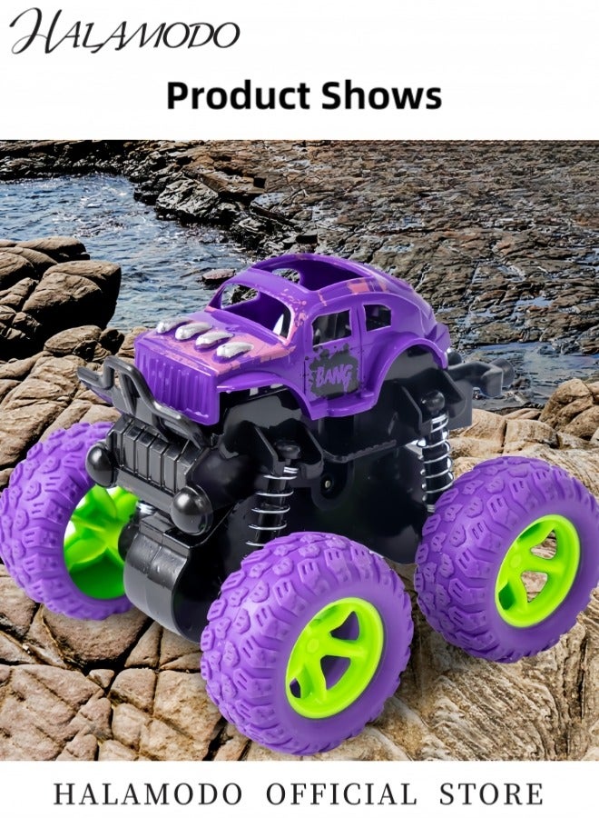 Kid's Remote Control Car Double-Sided Driving 360-degree Flips Rotating Car Toy Fast Stunt RC Cars as Birthday Gifts for Boys and Girls Aged 6-10 Year Old