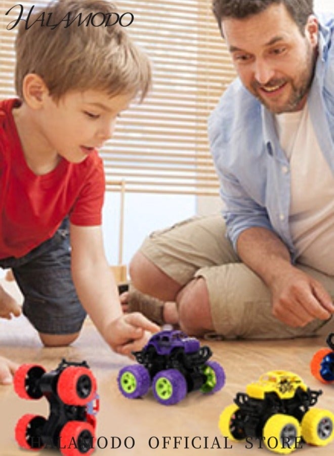 Kid's Remote Control Car Double-Sided Driving 360-degree Flips Rotating Car Toy Fast Stunt RC Cars as Birthday Gifts for Boys and Girls Aged 6-10 Year Old