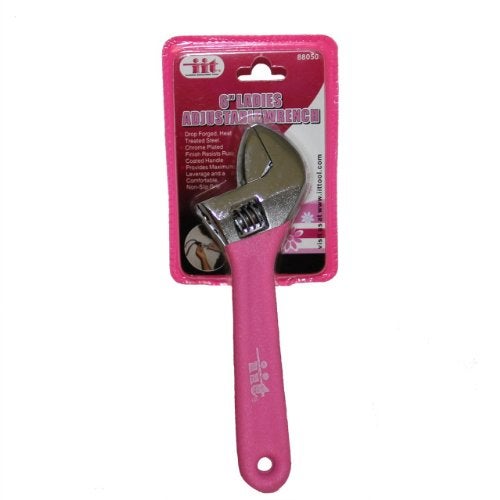IIT 88050 Ladies Pink 6-Inch Adjustable Wrench - Image 2