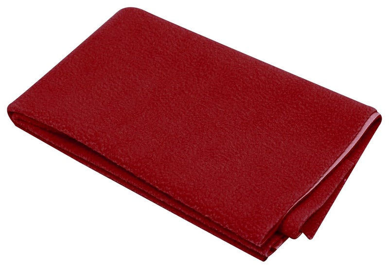 BTfash Baby Waterproof Reusable Super Soft Fast Drying Mattress Protector Small Dark red - Image 1