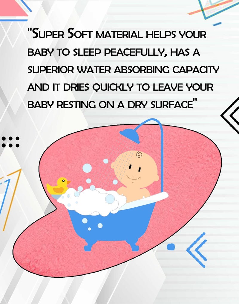 BTfash Baby Waterproof Reusable Super Soft Fast Drying Mattress Protector Small Dark red - Image 5