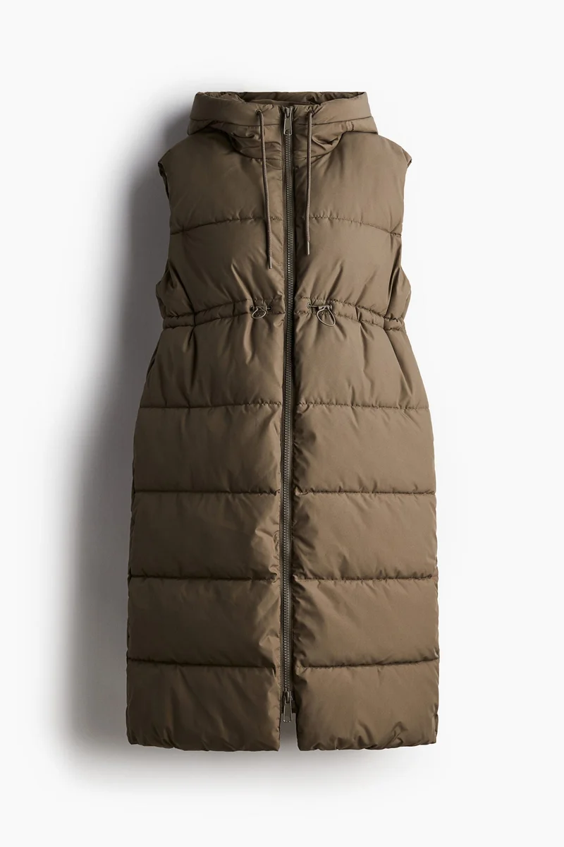 H&M Mama Hooded Puffer Gilet