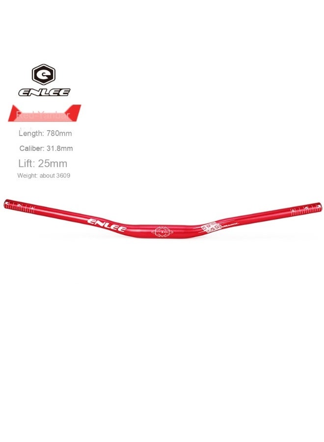 ENLEE Mountain Bike Handlebar - Aluminum Alloy Riser Bar 720/780mm