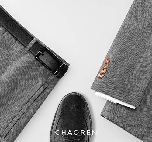 CHAOREN Click Belts for Men - Mens Ratchet Belt 1 3/8" for Dress Pants - Perfect Companion to Men's Oxfords - Image 4