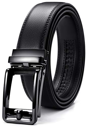 CHAOREN Click Belts for Men - Mens Ratchet Belt 1 3/8" for Dress Pants - Perfect Companion to Men's Oxfords - Image 1