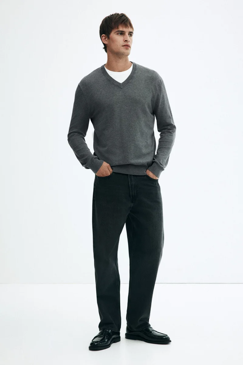 H&M Regular Fit Fine-knit jumper