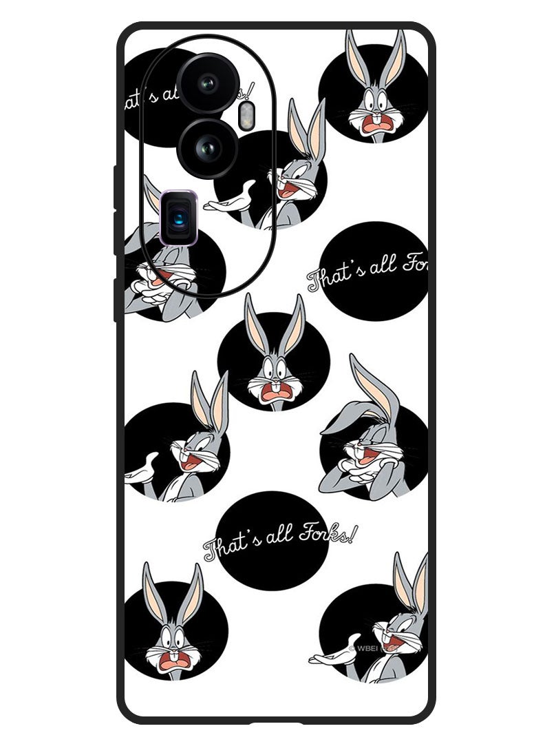 Theodor غطاء واقي مضاد للخدش ومقاوم للصدمات لغطاء بامبر لهاتف أوبو رينو 10 برو بلس باغز باني (3) - Image 1