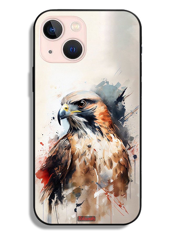 Tolwak Apple iPhone 13 mini Protective Case Eagle Abstract Art - Image 2