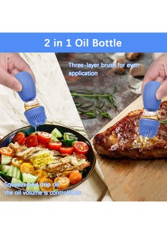 Olive Oil Dispenser, 2 In 1 Oil Dispenser Bottle with Brush Silicone Dropper Measuring Oil Dispenser for Kitchen Cooking Frying Baking BBQ Pancake Air Fryer  Marinating - pzsku/Z155251FBF6EB23C33EC0Z/45/_/1698236721/44377325-6ceb-4a17-a5eb-4e1725b173d1