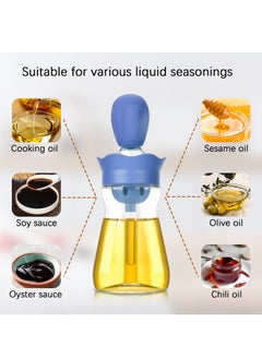 Olive Oil Dispenser, 2 In 1 Oil Dispenser Bottle with Brush Silicone Dropper Measuring Oil Dispenser for Kitchen Cooking Frying Baking BBQ Pancake Air Fryer  Marinating - pzsku/Z155251FBF6EB23C33EC0Z/45/_/1698236726/5077b01d-9e05-4848-af28-94fd616cdad3