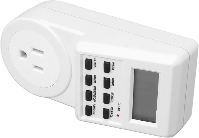 Mini Outlet Timer Digital Countdown Power Switch US Plug 120V For Home Office Kitchen Gym - Image 5