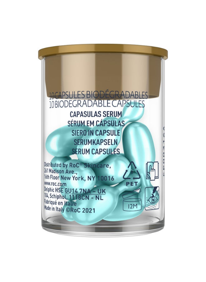RoC - MULTI CORREXION HYDRATE + PLUMP CAPSULES 10 CT - Image 1