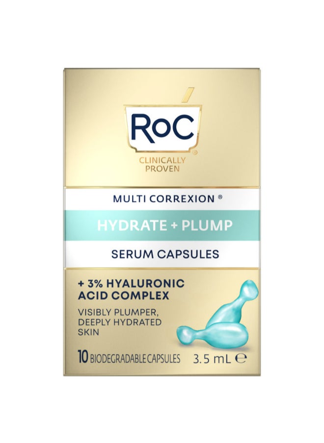 RoC - MULTI CORREXION HYDRATE + PLUMP CAPSULES 10 CT - Image 1
